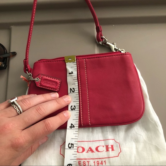 NWOT Pink Coach Wallet / Wristlet - Picture 5 of 6
